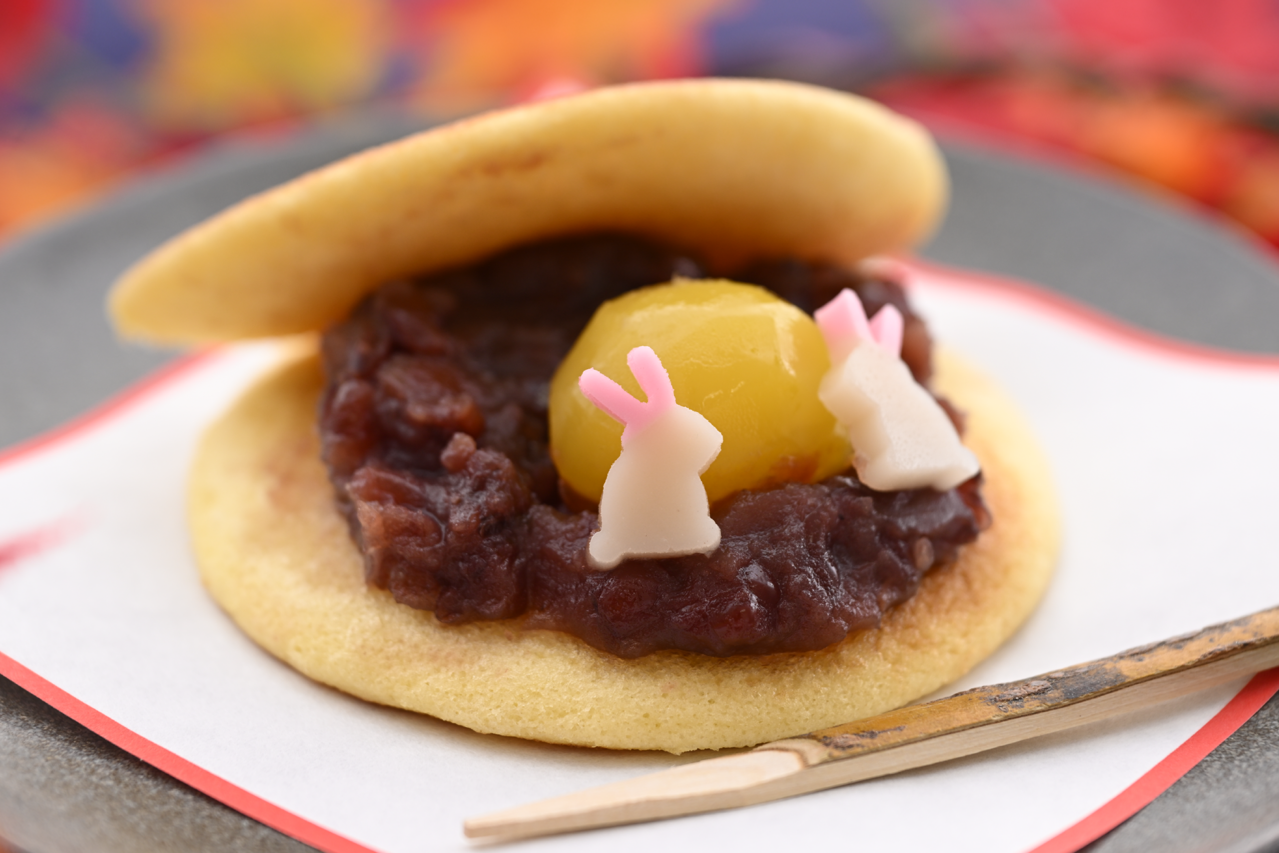お月見どら焼きバラ
